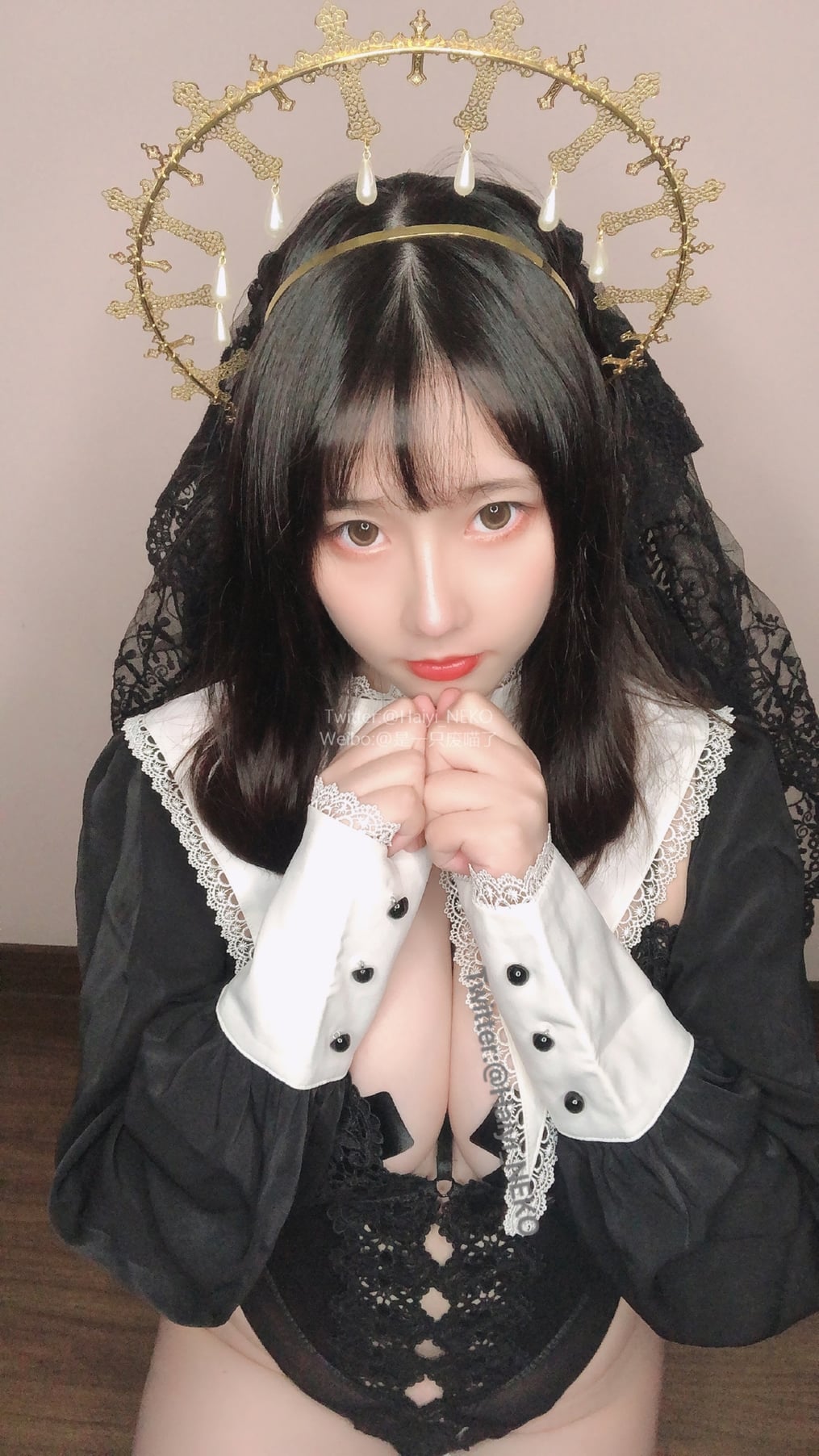 是一只废喵了 – NO.023 修女 [57P]